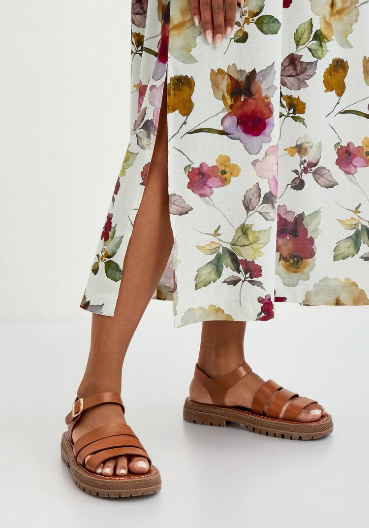 Платье свободного кроя изо льна шир.  750, рис. 16