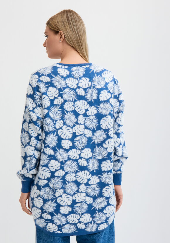 Туника пушистая с принтом шир.  580, рис. 31