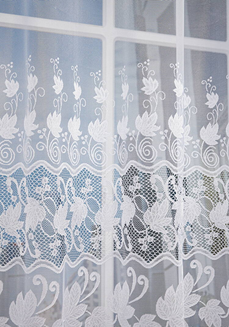 Тюль-жаккард Белые кружева шир.  750, рис. 7
