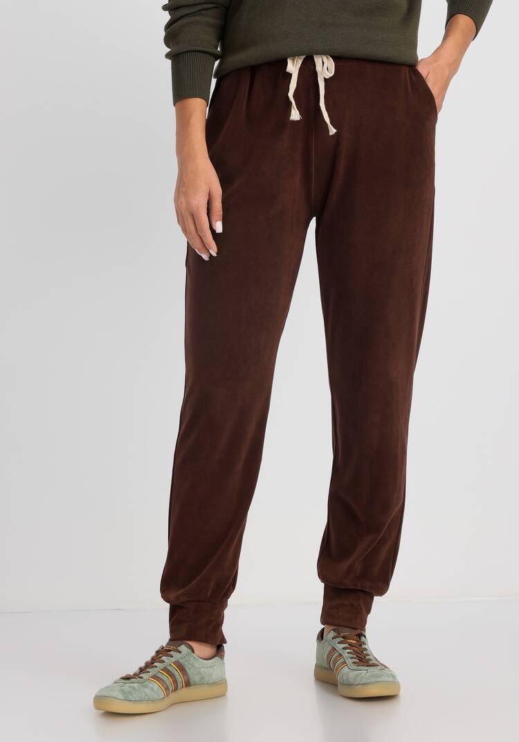 Брюки велюровые Берта шир.  750, рис. 6