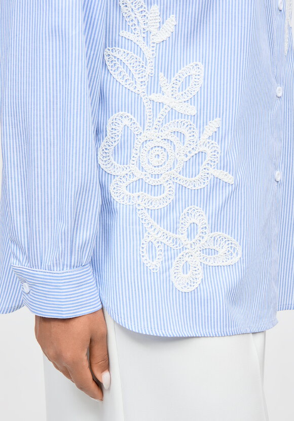 Рубашка с вышивкой Марлен шир.  580, рис. 6