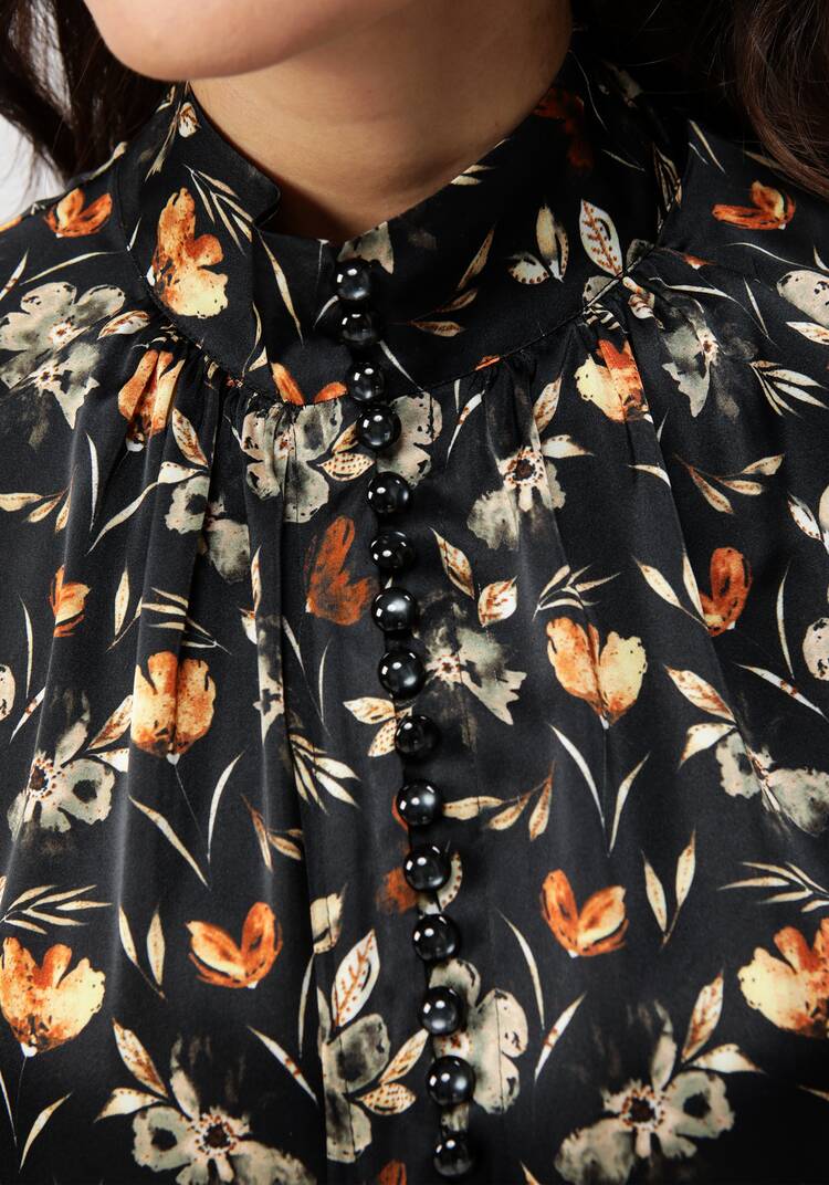 Блуза прямого силуэта с рукавом реглан шир.  750, рис. 6