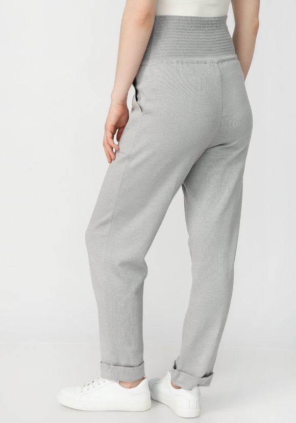 Брюки на широкой эластичной резинке шир.  580, рис. 9