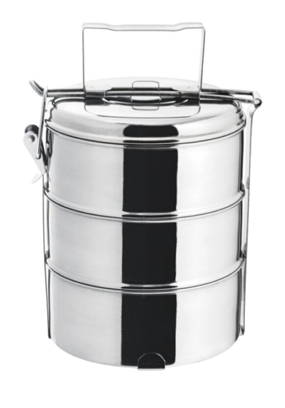 Ланч-бокс из нержавеющей стали, 3 яруса шир.  580, рис. 3