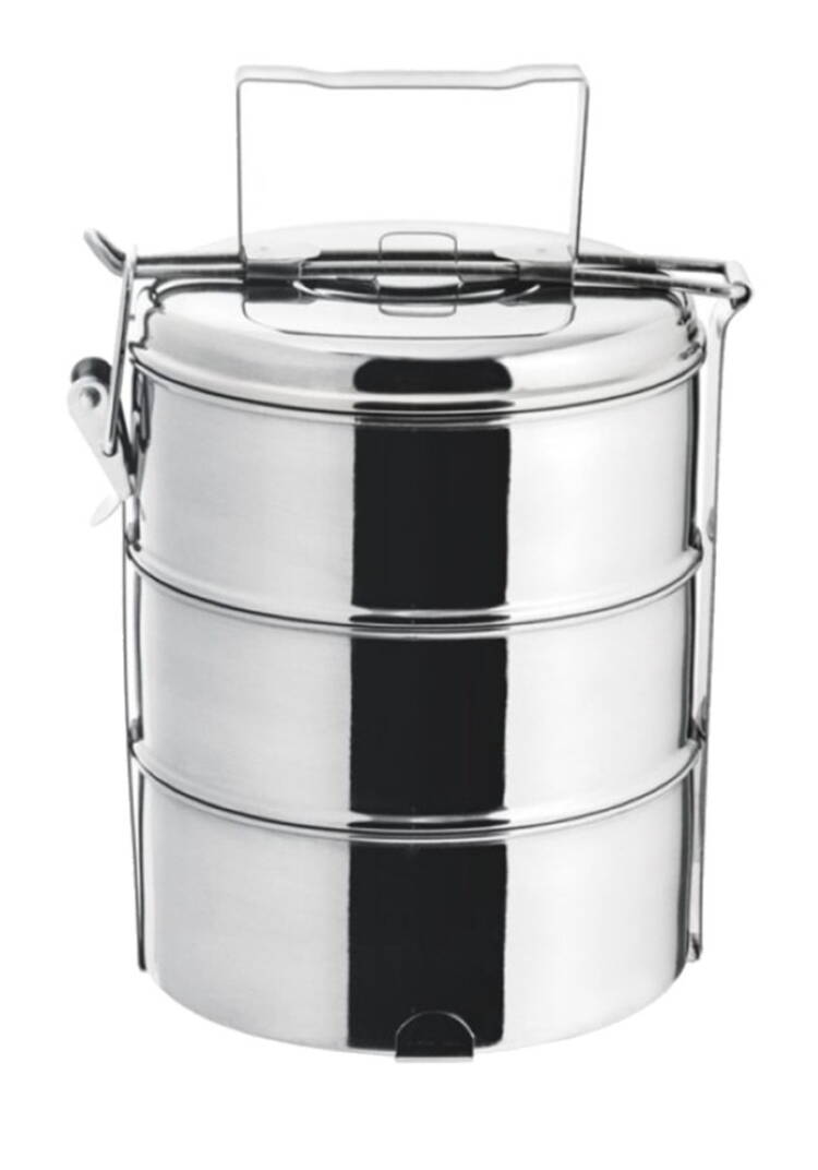 Ланч-бокс из нержавеющей стали, 3 яруса шир.  750, рис. 3