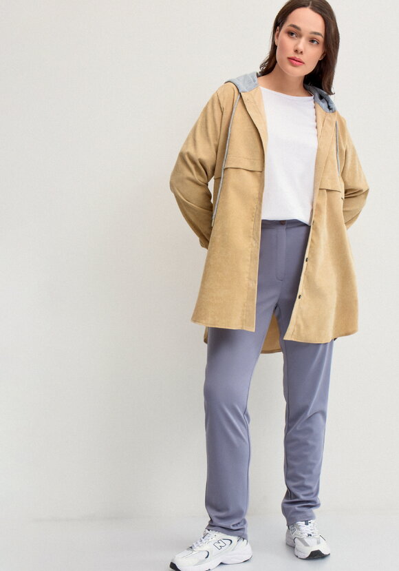 Брюки классические с карманами Белла шир.  580, рис. 15