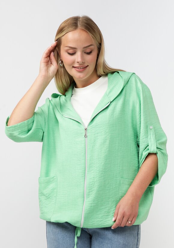 Жакет на молнии с капюшоном Амелия шир.  580, рис. 15