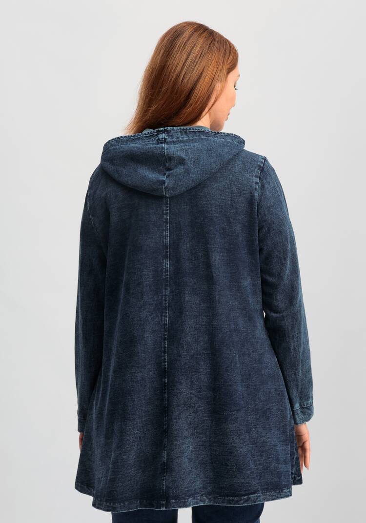 Толстовка свободного кроя с капюшоном шир.  750, рис. 3