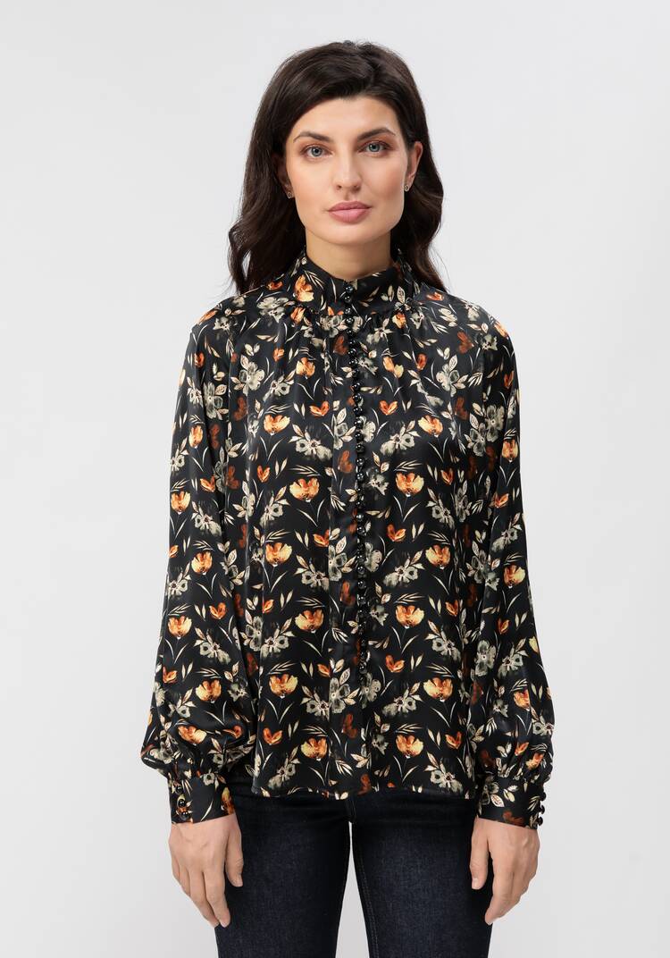 Блуза прямого силуэта с рукавом реглан шир.  750, рис. 4