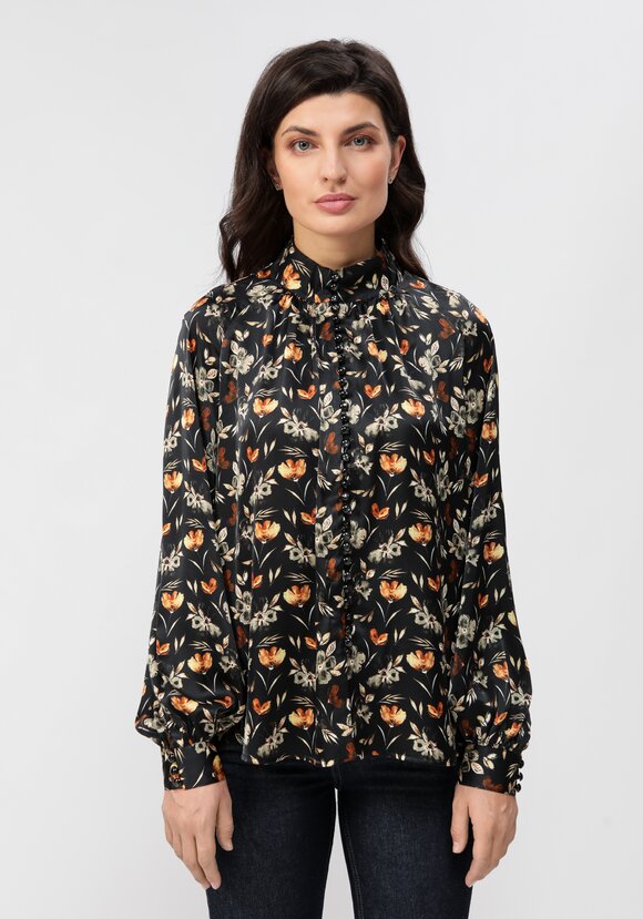 Блуза прямого силуэта с рукавом реглан шир.  580, рис. 4