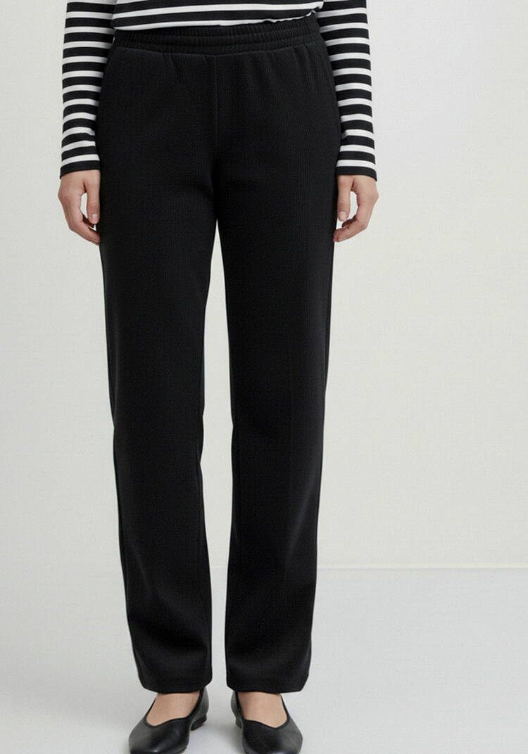 Брюки из микровельвета с начёсом шир.  750, рис. 28