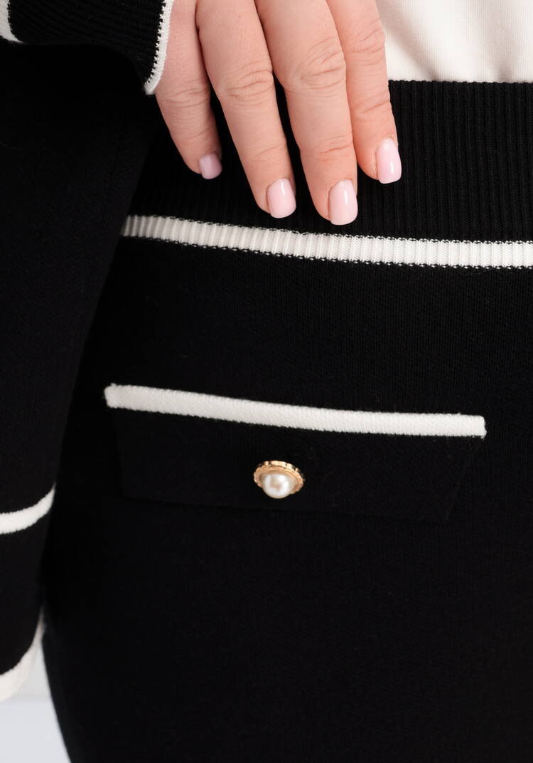 Костюм в стиле олд мани (пиджак и юбка) шир.  750, рис. 14