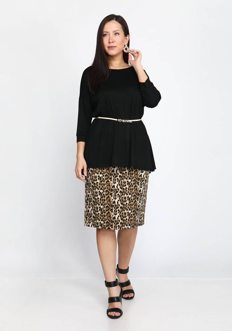 Туника А-силуэта шир.  750, рис. 7