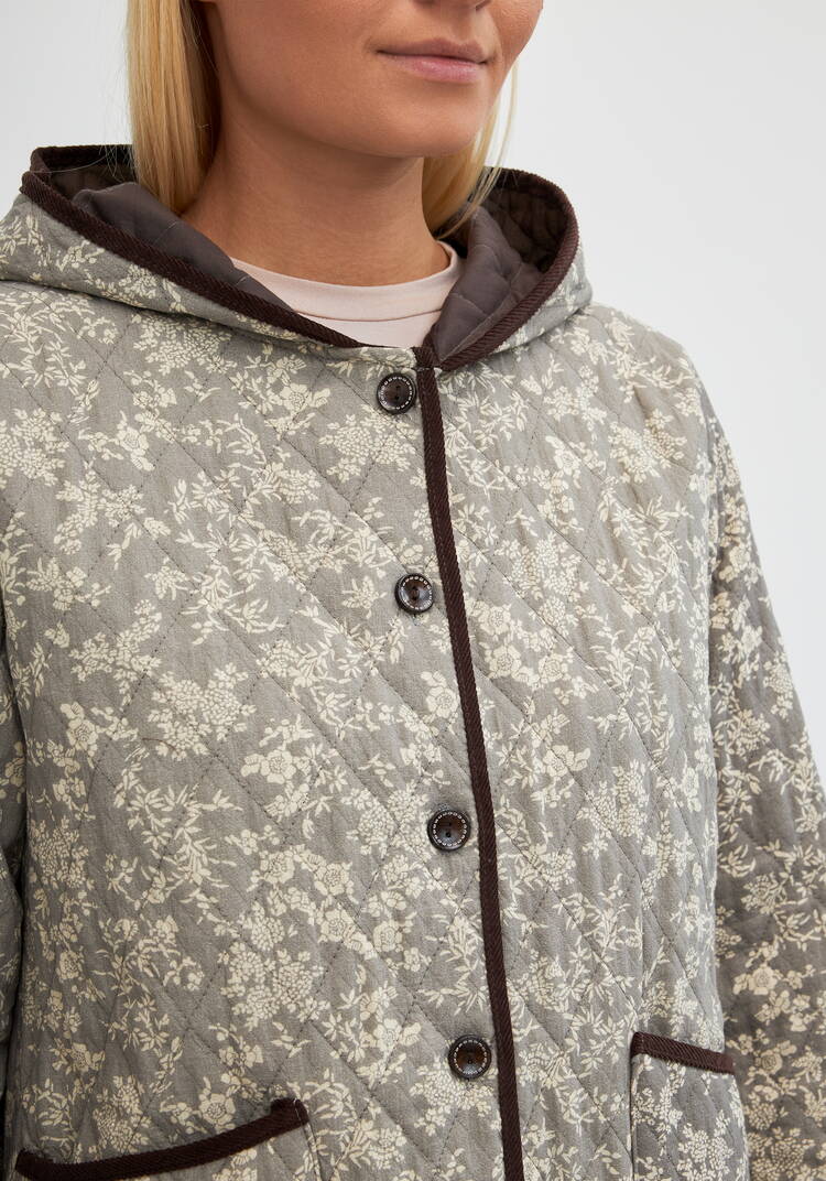 Куртка с цветочным принтом Аманда шир.  750, рис. 11