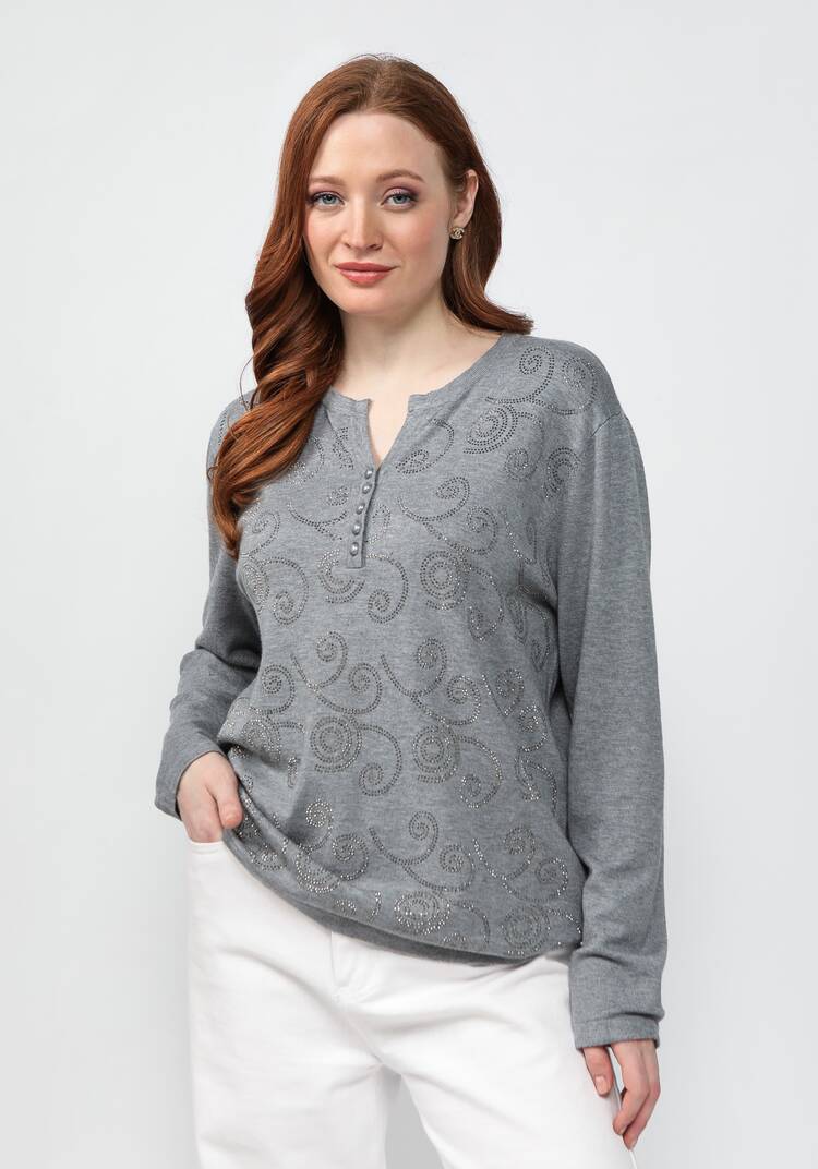 Джемпер Милена шир.  750, рис. 42