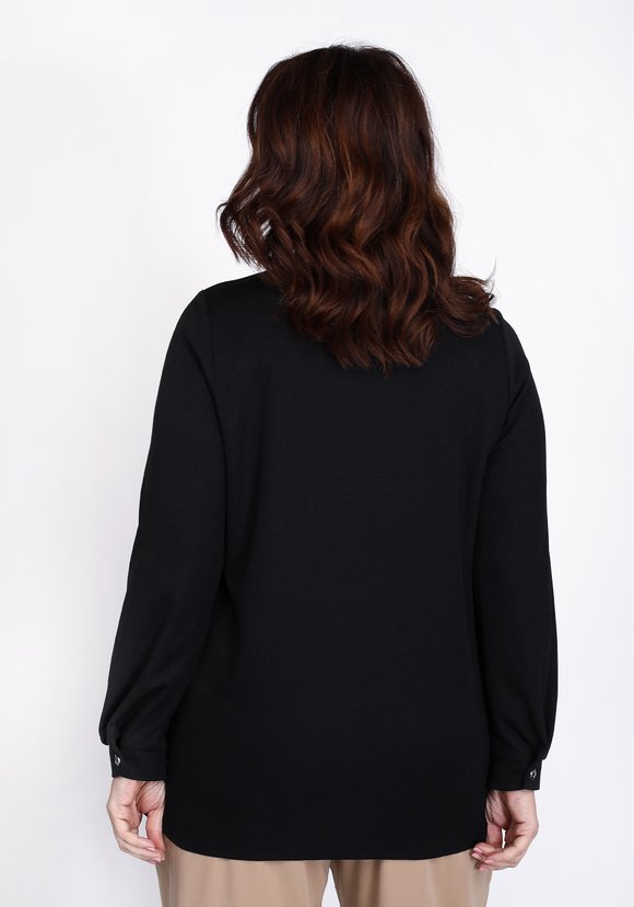 Рубашка свободного кроя с планкой шир.  580, рис. 6