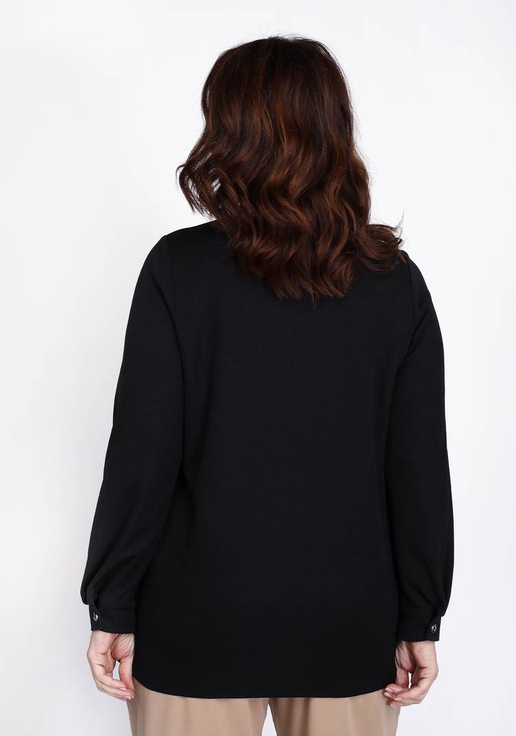 Рубашка свободного кроя с планкой шир.  750, рис. 6