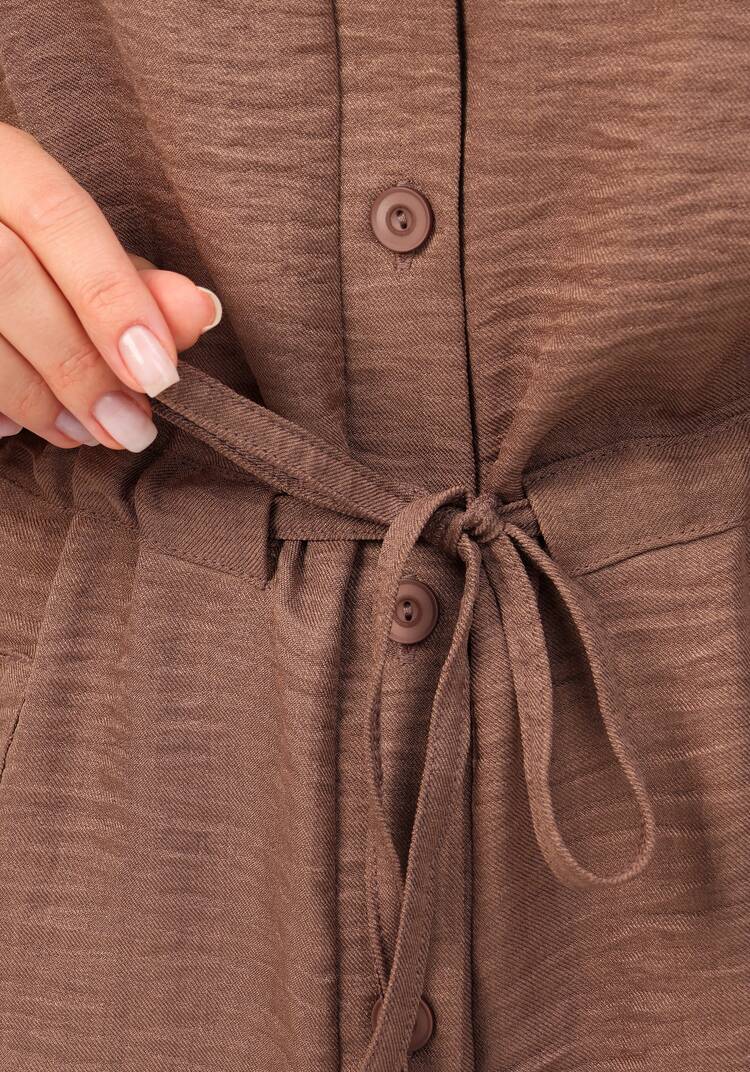 Кардиган на пуговицах с кулиской по талии шир.  750, рис. 7