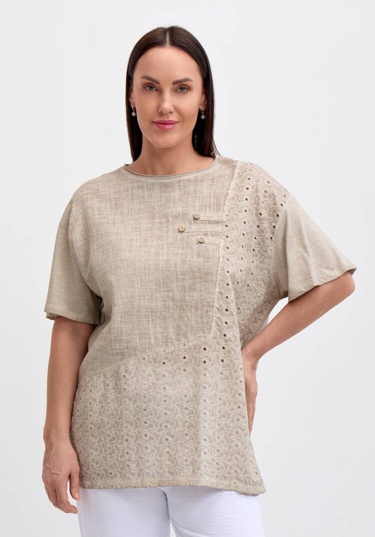 Блуза Инесса шир.  750, рис. 7