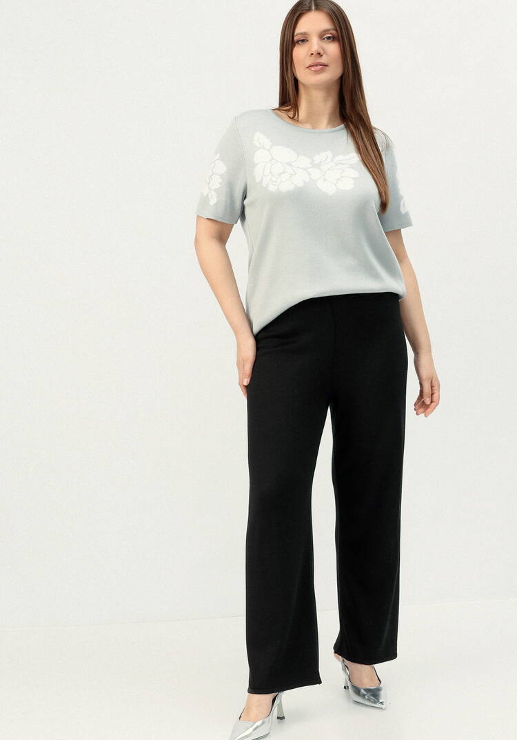 Брюки прямого кроя на широкой резинке шир.  750, рис. 14