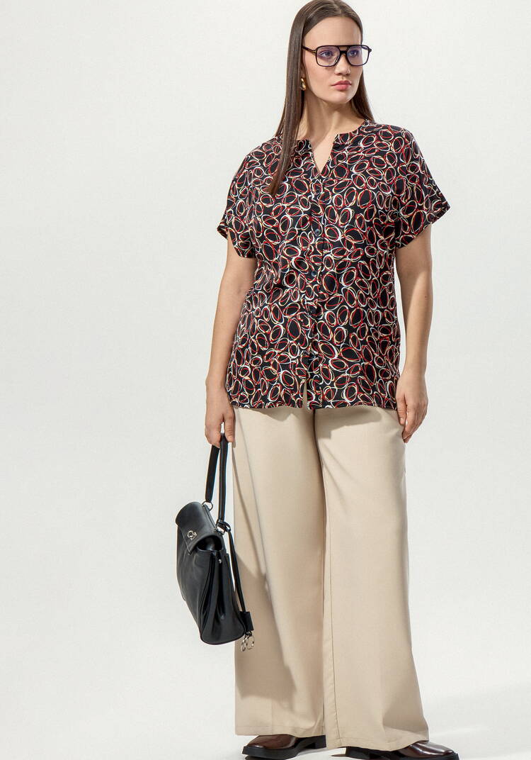 Блуза удлиненная с вырезом шир.  750, рис. 14