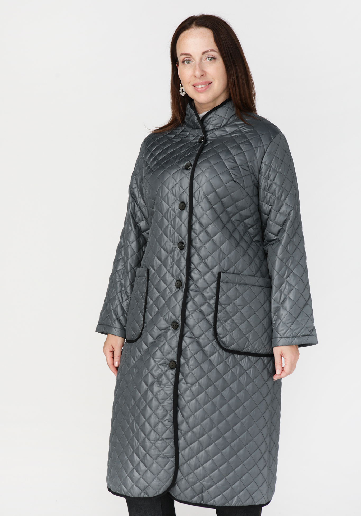 Пальто свободного кроя Bianka Modeno, размер 50, цвет капучино