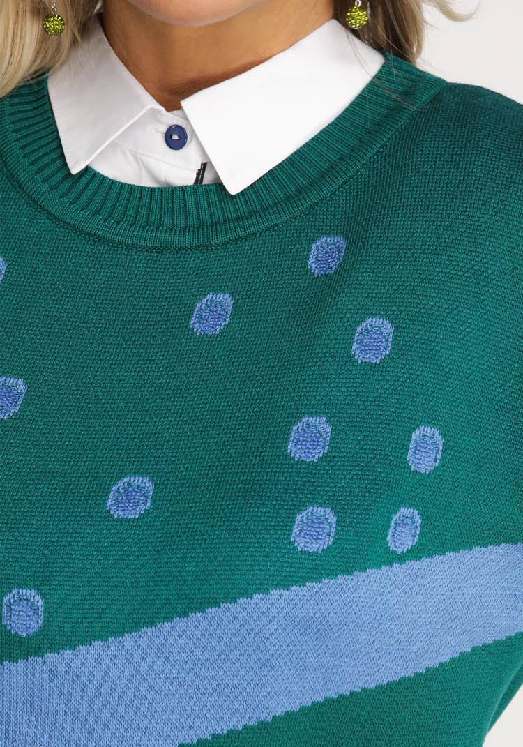 Джемпер прямого кроя с рукавами буф шир.  750, рис. 8