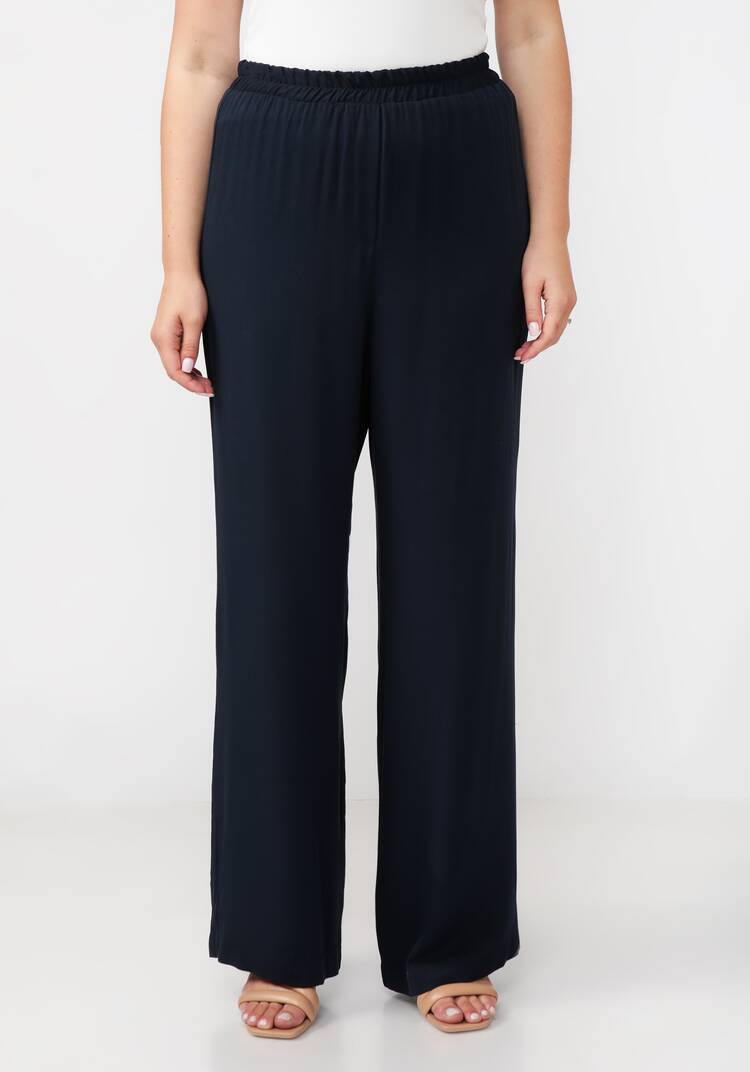 Брюки свободные от бедра шир.  750, рис. 4