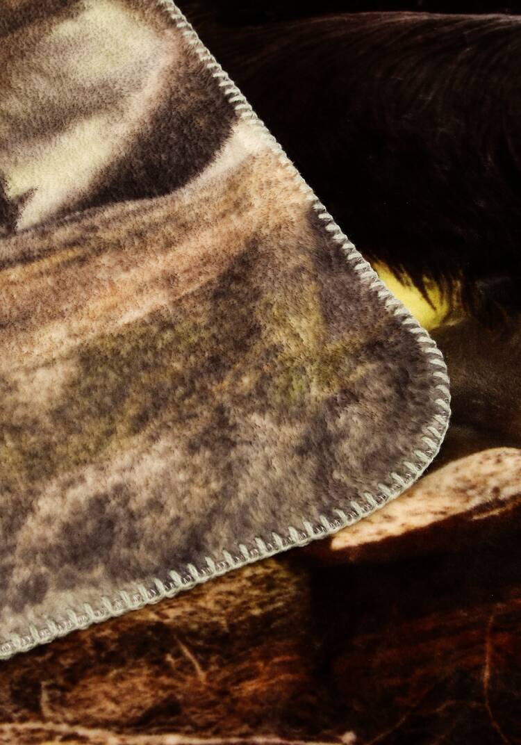 Плед-покрывало с принтом шир.  750, рис. 7