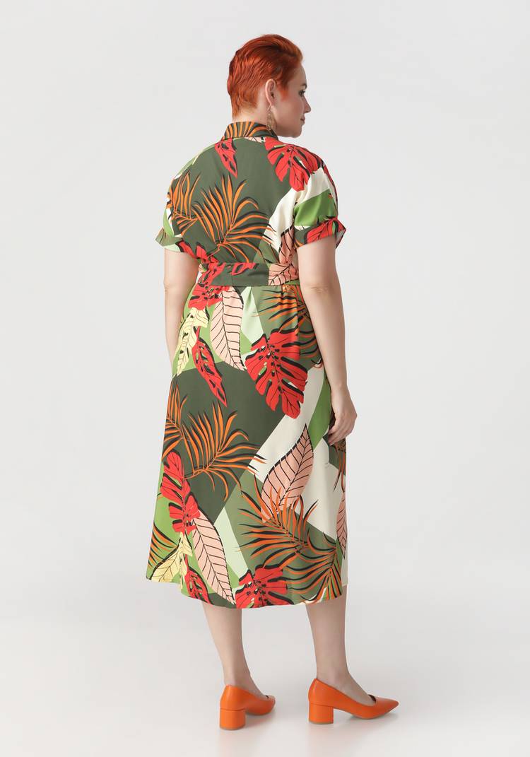 Платье-рубашка со спущенными рукавами шир.  750, рис. 7