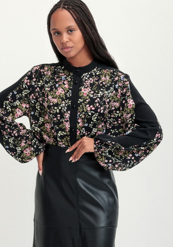 Блуза с лампасами по рукавам шир.  580, рис. 1