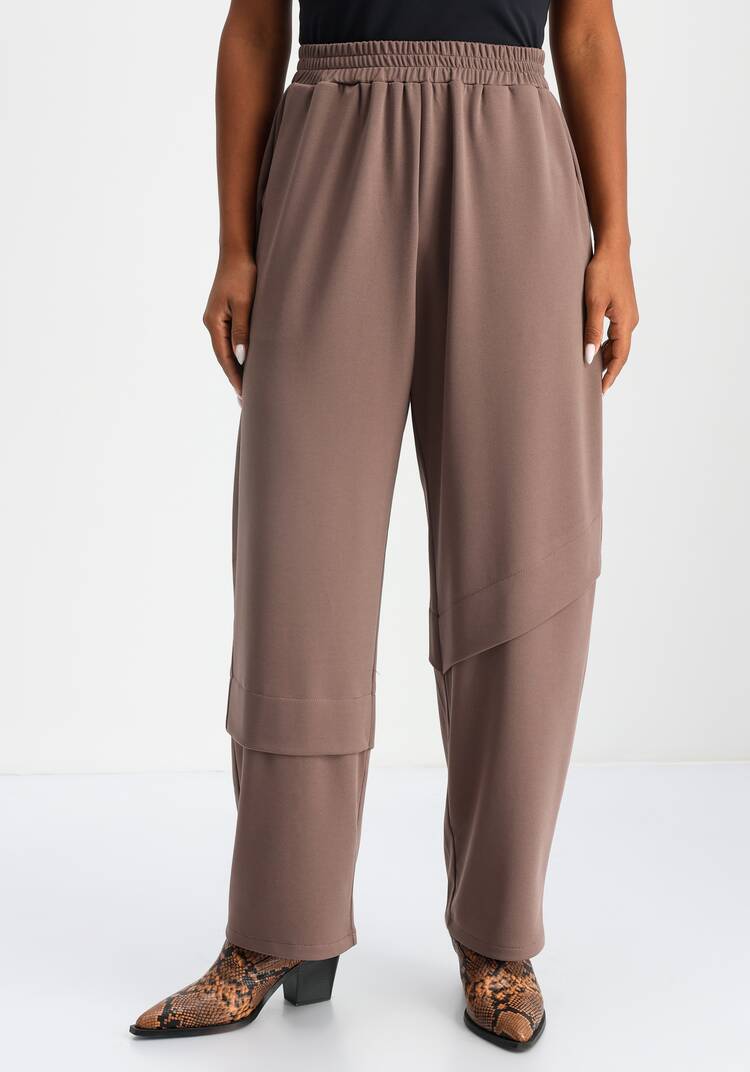 Брюки с отрезными линиями шир.  750, рис. 4