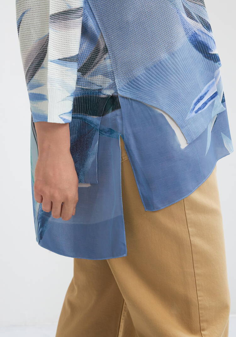 Блуза Нежные обьятия шир.  750, рис. 13