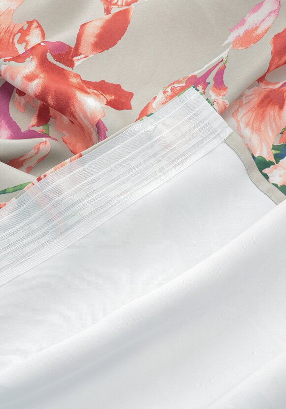 Портьера Акварельные ирисы шир.  580, рис. 15