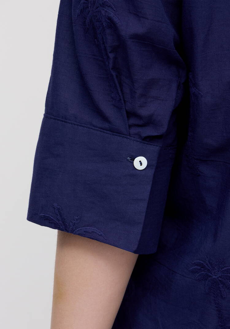 Блуза с вышивкой Ла Пальма шир.  750, рис. 11