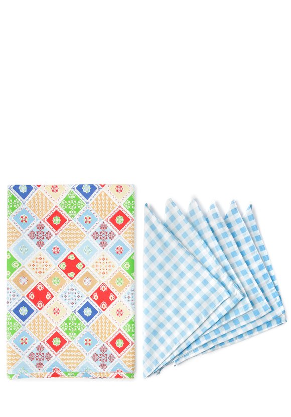 Комплект полотенец и салфеток Мозаика шир.  580, рис. 1