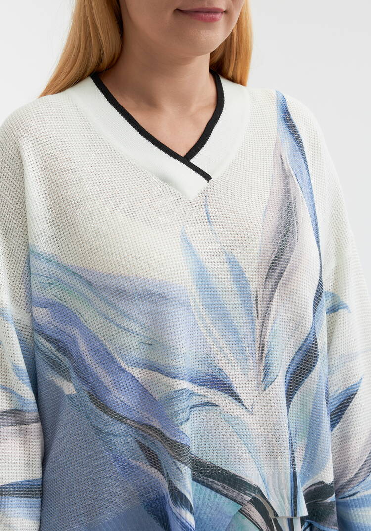 Блуза Нежные обьятия шир.  750, рис. 12