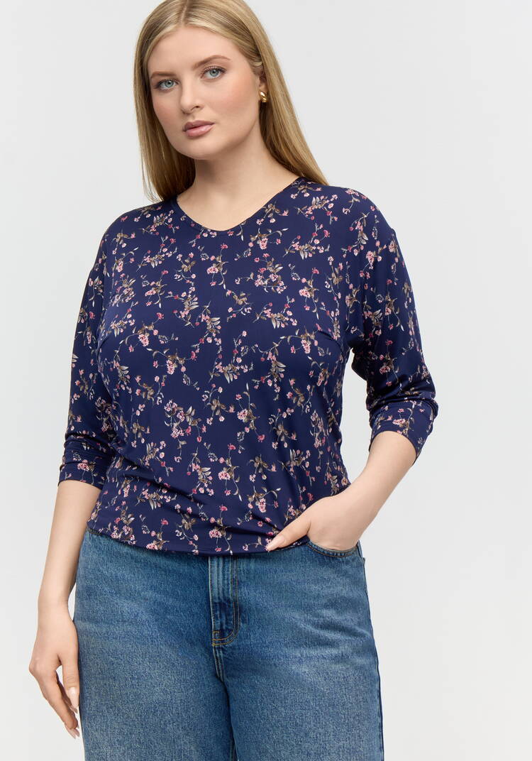 Блуза Предрассветный туман шир.  750, рис. 7