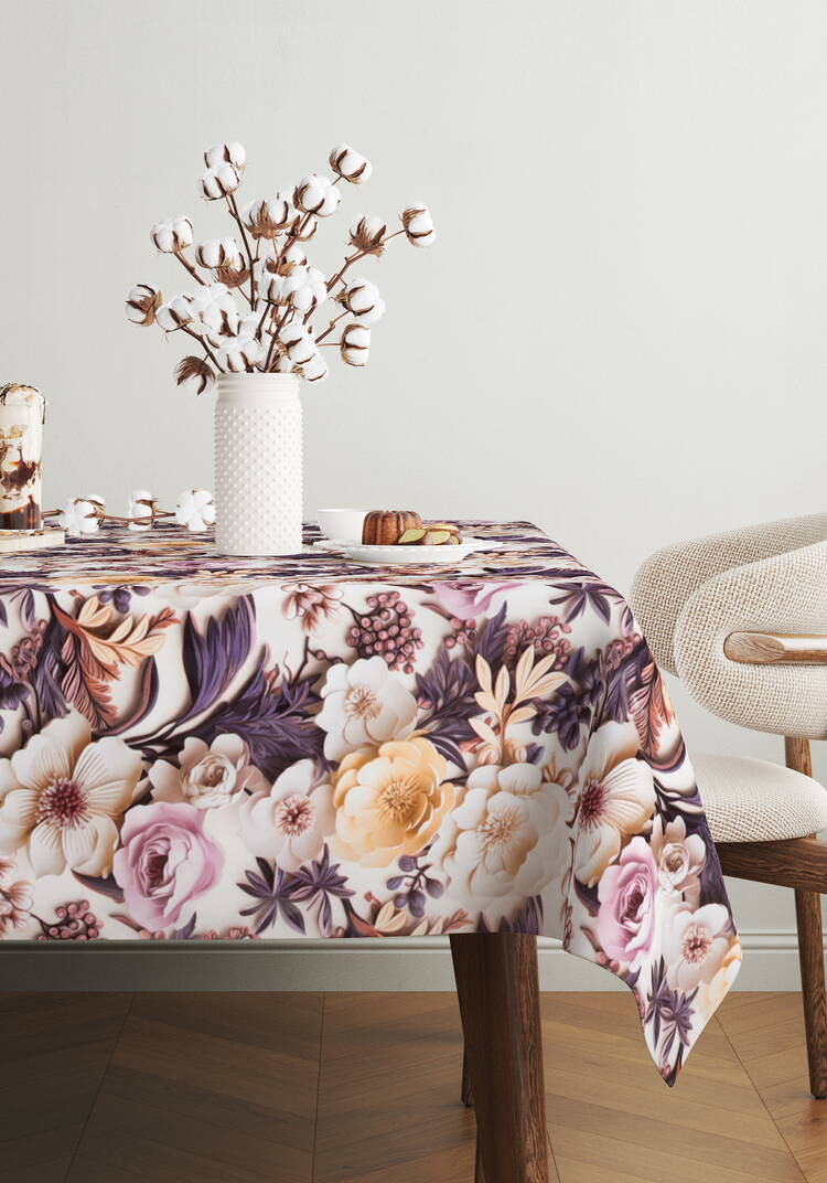 Скатерть с эффектoм 3D шир.  750, рис. 5