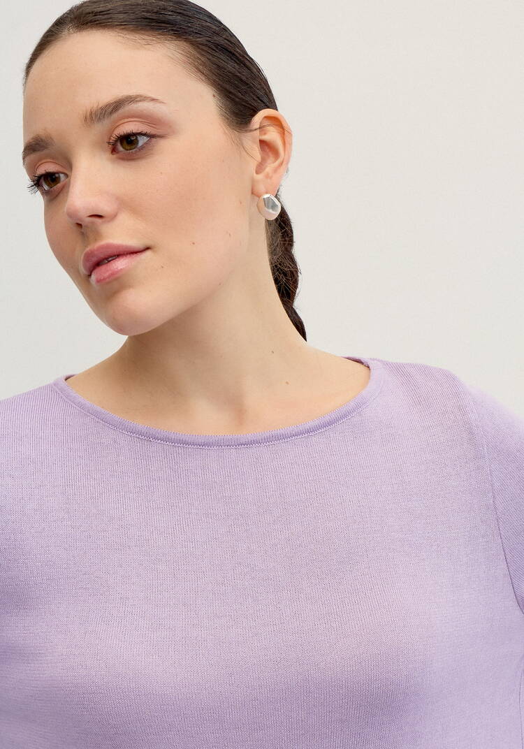 Джемпер свободный с горлом лодочкой шир.  750, рис. 17