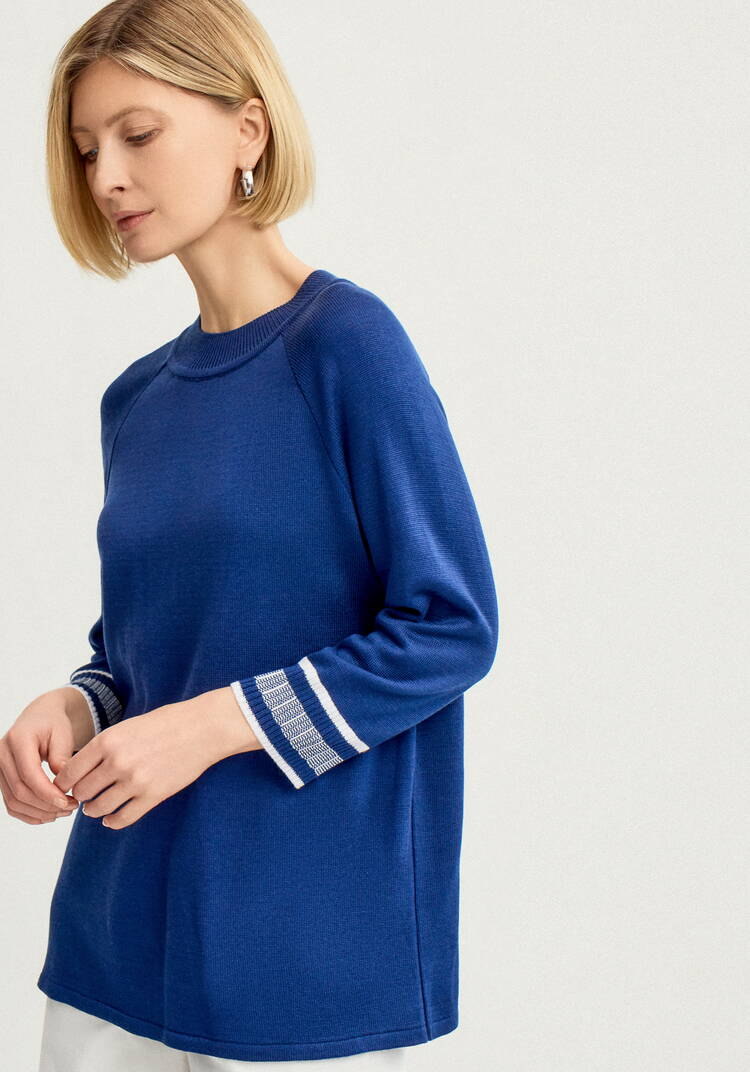 Джемпер с рукавом реглан до локтя шир.  750, рис. 12