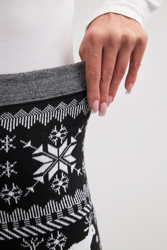 Лосины с принтом утепленные на меху шир.  580, рис. 23