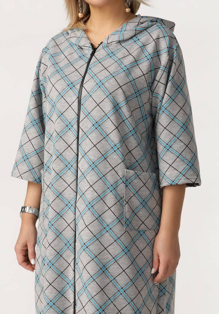 Халат женский с капюшоном Валентина шир.  750, рис. 3