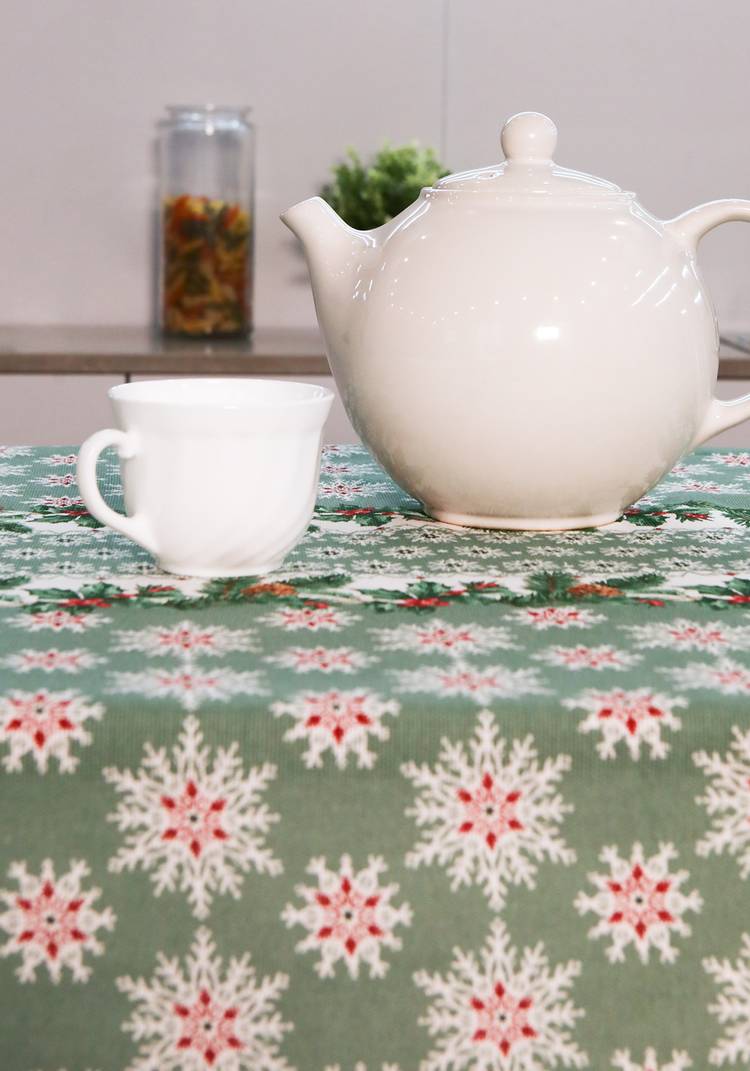 Скатерть с пропиткой Новогодняя шир.  750, рис. 3
