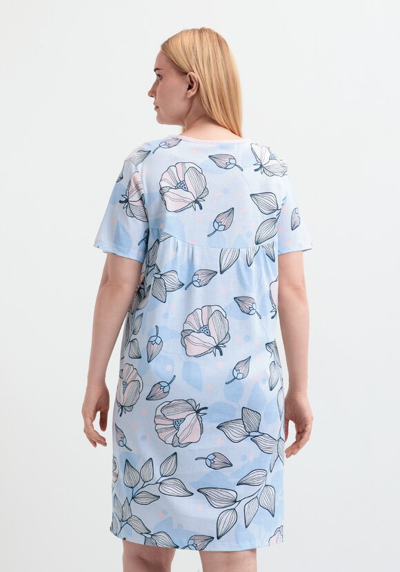 Сорочка хлопковая Нежный сон шир.  580, рис. 3