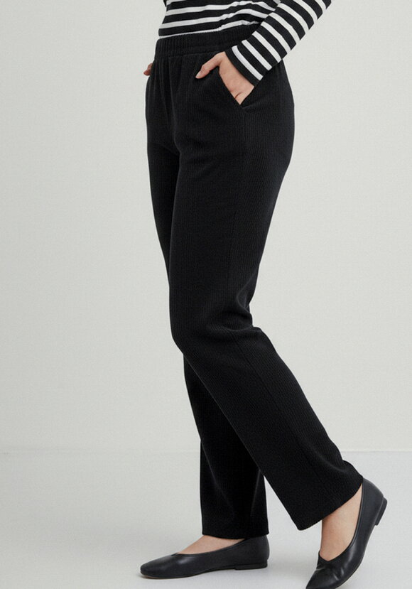 Брюки из микровельвета с начёсом шир.  580, рис. 30