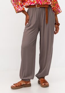 Брюки-шаровары на резинке