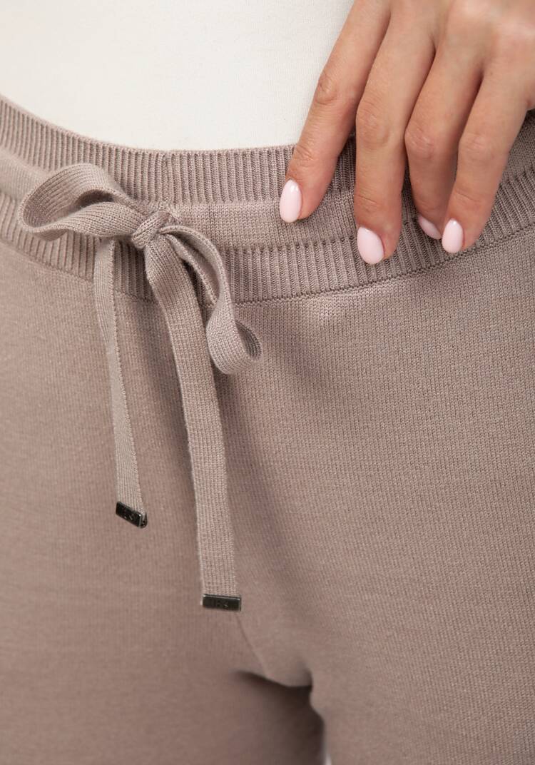 Брюки вязаные с высокой посадкой шир.  750, рис. 14