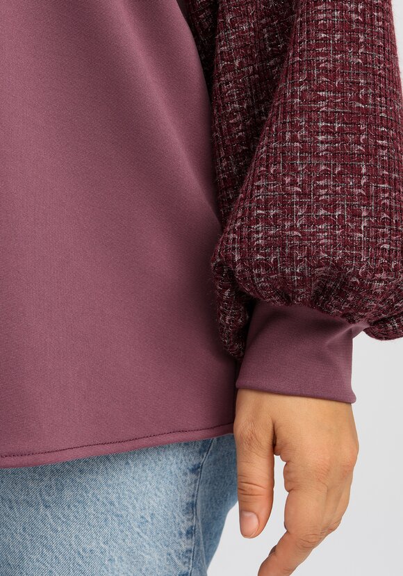 Блуза комбинированная свободного кроя шир.  580, рис. 15