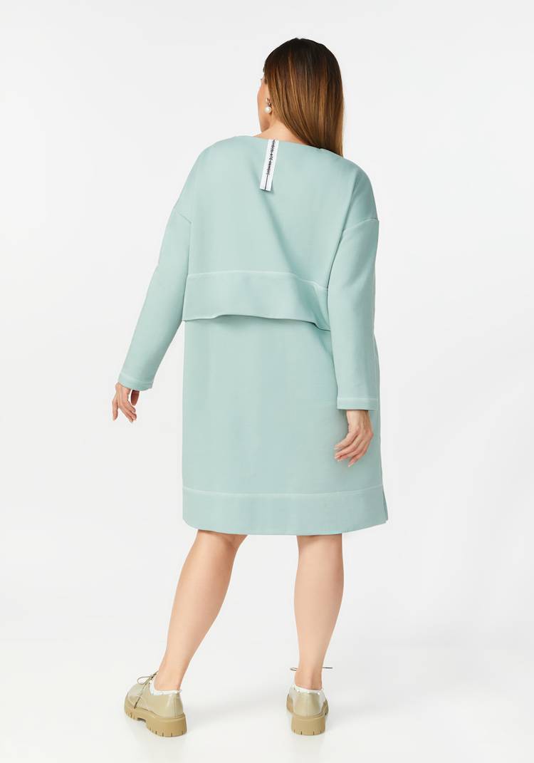 Платье с декором сзади шир.  750, рис. 12